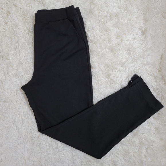 SHEIN Women Essnce High-Rise Vented Ankle Cut Pants size 8/10 - Picture 1 of 6